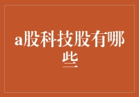 A股市场中的科技股：哪些公司值得重点关注？