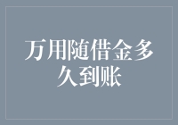 万用随借金到账时间解析：以速度之名，共创金融便捷