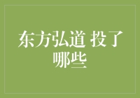 东方弘道的神秘投款指南：探索那些你意想不到的投资方向