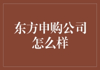 东方申购公司：潜力无限还是风险重重？