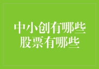 中小创股票投资指南：精选优质股票组合