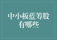 抓住财富密码！揭秘中小板蓝筹股的那些事儿