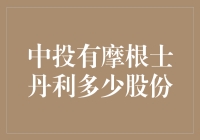 中投对摩根士丹利的持股结构及其影响分析