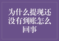 为什么提现还没有到账怎么回事？探究常见原因与解决方案