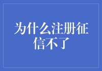 为什么注册征信查询不起效：解密问题的深层原因