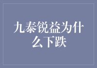 九泰锐益的跌跌不休：一场基金经理与投资者的对决