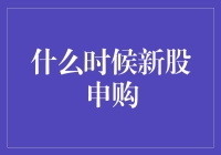 新股申购：把握最佳时机，提升投资成功率