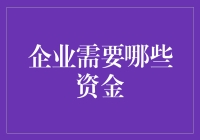 企业所需资金：构建成功企业的融资策略与途径