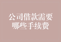 公司借款手续费的那些事儿，真的那么神秘吗？