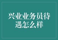 兴业业务员待遇怎么样？揭秘兴业人的日常