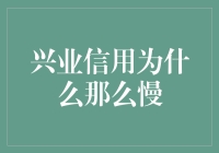 兴业信用审批为何缓慢？分析与建议