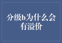 分级B为啥能溢价？这背后的故事你知道吗？