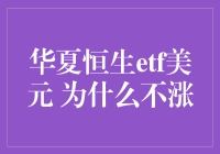 华夏恒生ETF美元为何迟迟不涨：深究背后的市场逻辑与投资策略