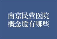 南京民营医院概念股：探索民营医疗产业的崛起