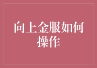 向上金服：如何安全、高效地操作金融产品和服务