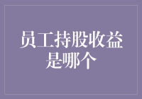 员工持股收益是哪个？原来我一直都炒股啊！