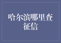 哈尔滨查征信，从信用江湖到征信帮派