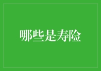 哪些是寿险：构建家庭财务保障的重要工具