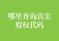 如何在众多信息中找到可靠的股权代码？