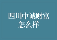 四川中诚财富：理财之路的全新探索者