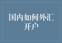 国内如何外汇开户：新手指南，带你轻松成为外汇大神