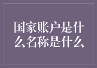 国家账户是什么？咱们一起来揭秘！