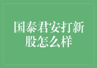 国泰君安打新股策略解析：如何在股市热潮中稳操胜券