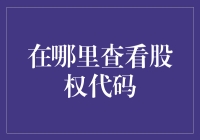 了解股权代码：如何查找与解读