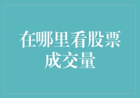 股市新手指南：如何找到最可靠的股票成交量数据？