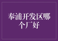 奉浦开发区企业实力对比：哪家企业最具发展潜力