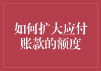 如何扩大应付账款额度：一场会计界的探险记