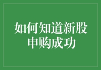 如何判断新股申购是否成功：一份全面指南