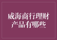 威海市商业银行理财产品的多元选择