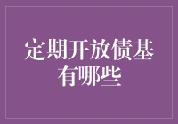 定期开放债基：稳健投资的优选方案