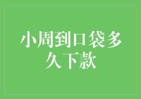 小周到口袋多久下款？比等待快递更煎熬的体验