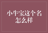 小牛宝？听起来就像是在说：股市，我来啦！