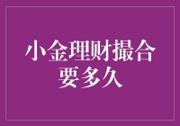 小金理财撮合之谜：从等待到收获的神秘旅程