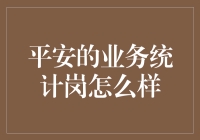 平安业务统计岗：构建行业数据基石的幕后英雄