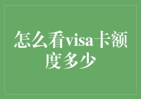 VISA卡额度怎么查看？新手必看指南