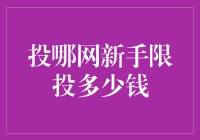 投哪网新手限投金额指南：开启理财新航程