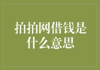 拍拍网借钱：重塑金融借贷生态的专业平台