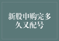 新股申购完多久才能获得配号？——解析新股申购与配号机制