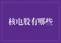 一不小心成了核电股的小股东，原来核电股不只是核能那么简单！