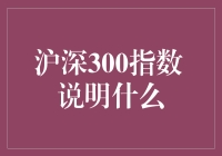 沪深300指数：中国股市的风向标与经济晴雨表