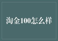 淘金100：揭秘互联网时代的财富掘金之路