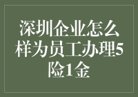 深圳企业如何为员工办理五险一金：全面解析与策略指南