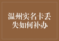 温州市民卡遗失补办指南：信息时代下的身份证明与便捷支付