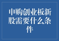 投资者申购创业板新股的条件与流程解析