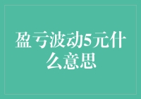 金融市场中的盈亏波动5元：含义与解析