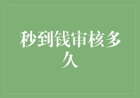 秒到钱审核多久？你猜，是不是比光速还快？